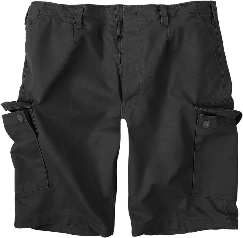 normani Herren Bermudashorts/Freizeitshorts aus robustem Moleskingewebe Schwarz S, Schwarz S