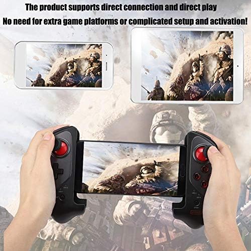 ASHATA Mobile Game Controller, drahtloser Bluetooth Game Controller, Handy Tablet Tablet Smart TV Te