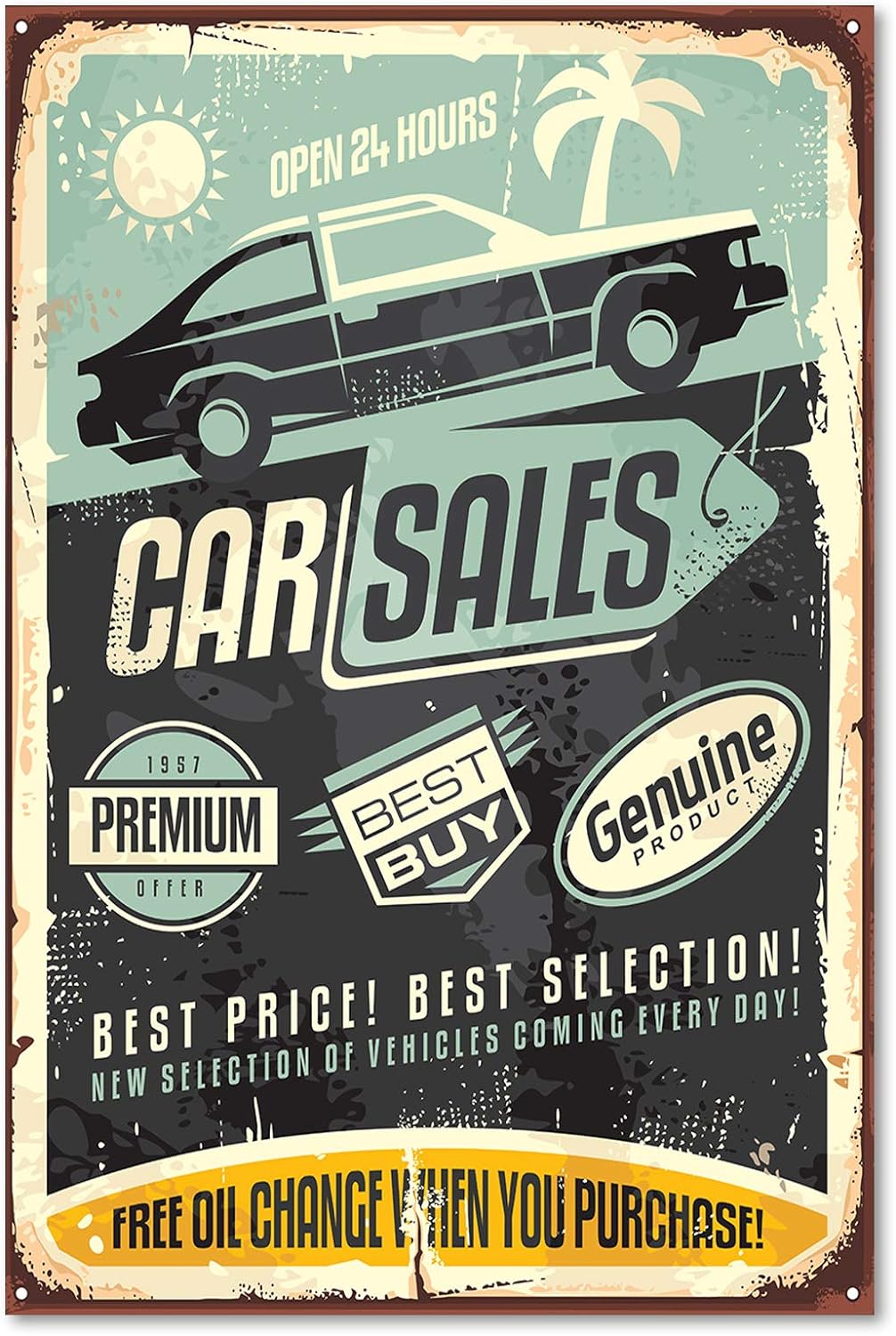 Wandbild XXL Nostalgisch Deko Kunst Bilder Vektorgrafik Schwarz 80x120 cm Deco panel 80x120 cm Schwa