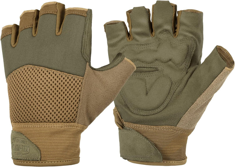 Helikon-Tex Half Finger Mk2 Gloves Handschuhe - Olive Green/Coyote XL, XL