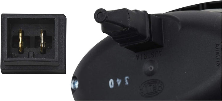 HELLA - Halogen-Arbeitsscheinwerfer - Oval 100 - 12V - Einbau/Schraubanschluss - 2-Punkt Befestigung