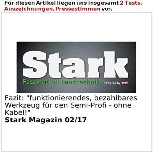 AGT Professional Akku Bohrmaschine: Akku-Bohrschrauber AW-18.bs mit bürstenlosem Motor, Ladegerät &