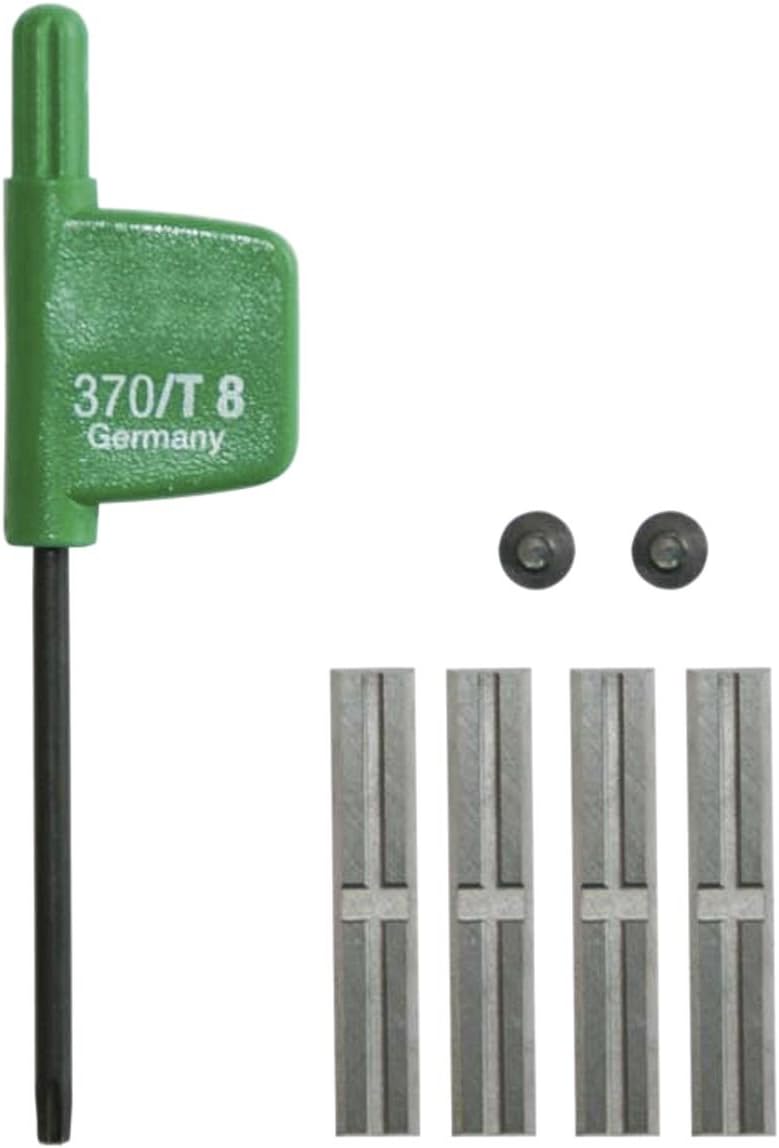 Festool Wendeplatten-Set HW-WP 25x5,5x1,1 (4x) (mit TX-Schlüssel, Senkschraube, Wendeplatte) 25 x 5,