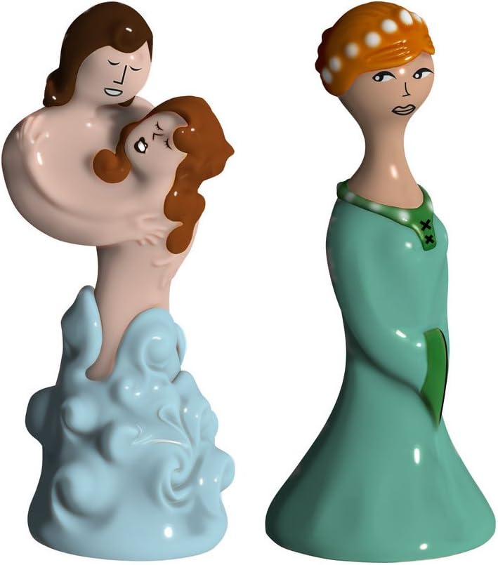 Alessi AMGI42SET2 Paoloefran Beatrice Statue