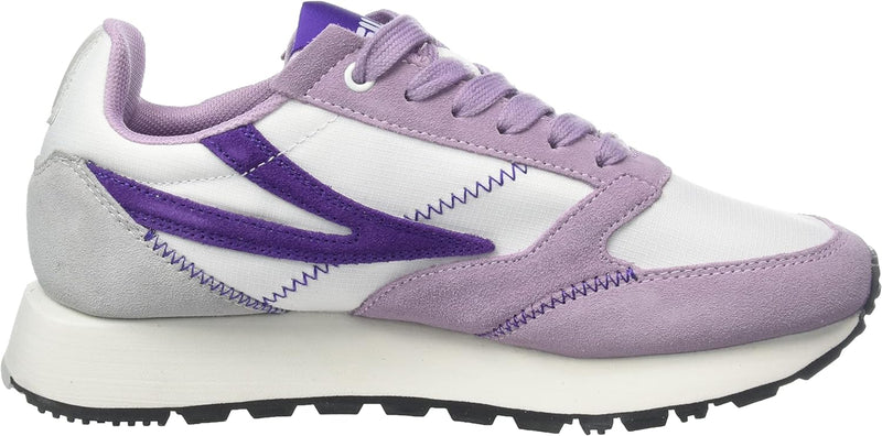 FILA Damen Run Formation Wmn Sneaker 38 EU White Fair Orchid, 38 EU White Fair Orchid