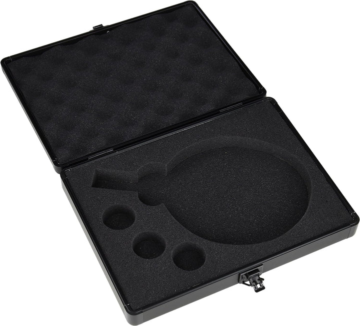JOOLA Tischtennis-Hülle Alukoffer Schwarz Bundle mit 3-Stern Tischtennisbälle, 12 Stück, Schwarz Bun