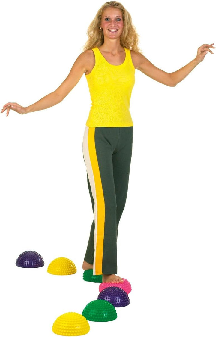 Senso Balance Igel 6er Set von TOGU / luftgefüllte Halbkugeln mit Noppen / 16 cm / Material: Ruton /