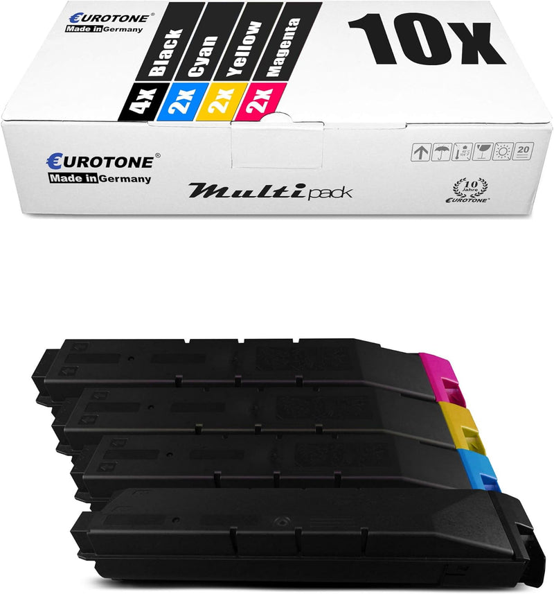 10x Müller Printware XXL Toner im Set für Kyocera TASKalfa 306ci 307ci CS306ci ersetzt TK-5195 Set a