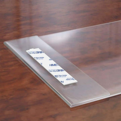 HIIMIEI Selbstklebender A4 Wand Plakathalter/blatthalter mit 3M Klebebandkleber, (6 Stück) Acryl pla