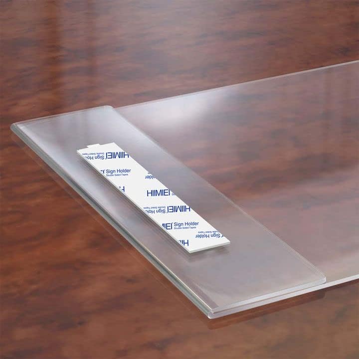 HIIMIEI Selbstklebender A4 Wand Plakathalter/blatthalter mit 3M Klebebandkleber, (6 Stück) Acryl pla