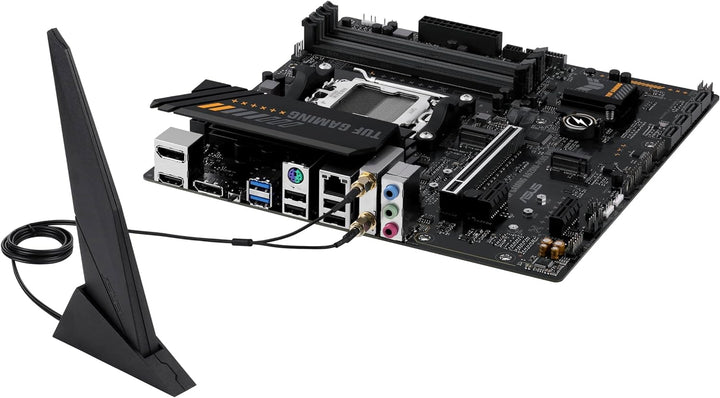 ASUS TUF GAMING A620M-PLUS WIFI Mainboard Sockel AMD A620 (Ryzen 7000, micro-ATX, DDR5 Speicher, PCI