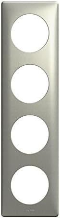 Legrand Celiane LEG68904 Platte 4 Plätze, Titan Titan 4 Posten, Titan 4 Posten