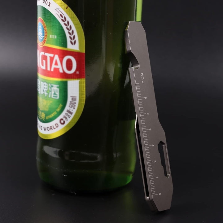 Hamans Titan EDC Hebeleisen Flaschenöffner Clip Schraubenschlüssel Multi-Tool mit Tragetasche