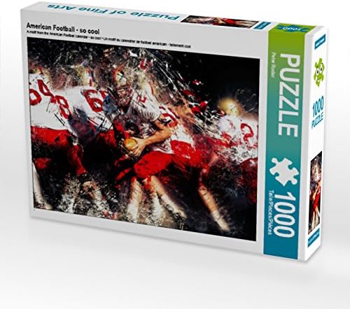 CALVENDO Puzzle American Football - so cool 1000 Teile Lege-Grösse 64 x 48 cm Foto-Puzzle Bild von P