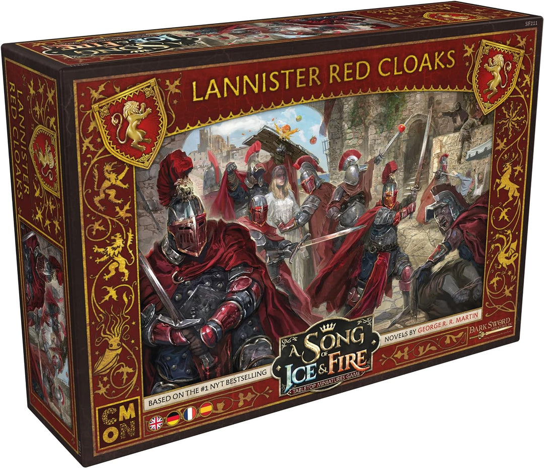 CMON | A Song of Ice & Fire – Rotröcke | Erweiterung | Tabletop | 2 Spieler | Ab 14+ Jahren | 45+ Mi