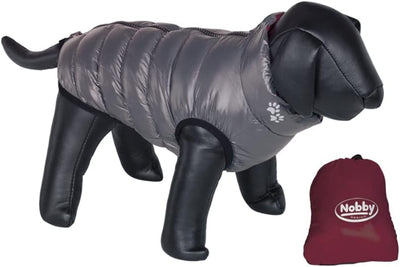 Nobby Hundemantel LIGHT, bordeaux-grau 29 cm, 1 Stück 29 cm bordeaux-grau, 29 cm bordeaux-grau