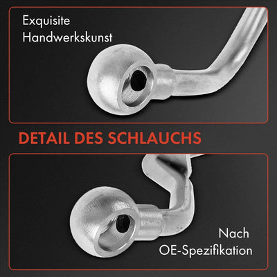 Frankberg Ölleitung Turbolader Kompatibel mit A3 8L1 1.8L 1996-2003 Ibiza III 6L1 1.8L 2003-2008 Oct
