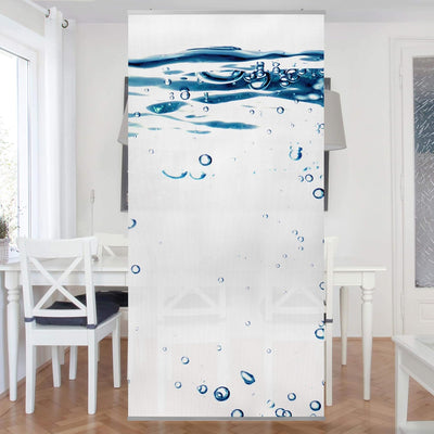 Bilderwelten Raumteiler Clear Blue Water 250x120cm inkl. transparenter Halterung, inkl. transparente