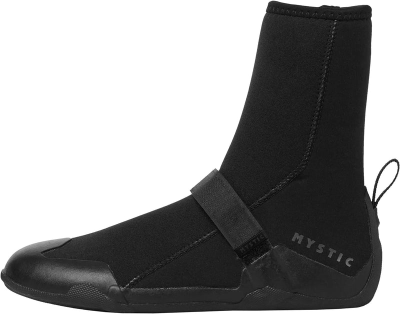 Mystic Ease 5mm Round Toe Wetsuit Boots 2023 - Black 5.5/6 UK Schwarz, 5.5/6 UK Schwarz