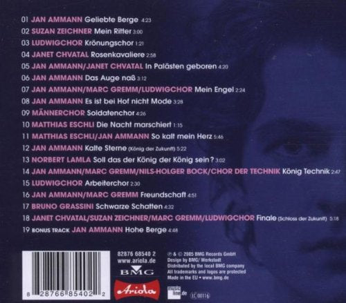 Ludwig II - Highlights des neuen Musicals in der Original Besetzung, Audio-CD