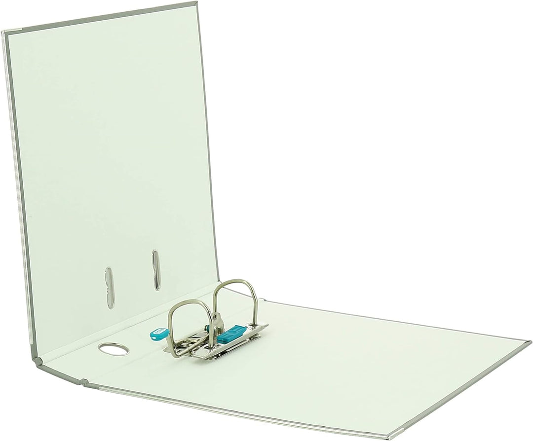 Elba Ordner A4, Smart Pro, 5 cm schmal, Kunststoff aussen, grau, 10 Stück, grau