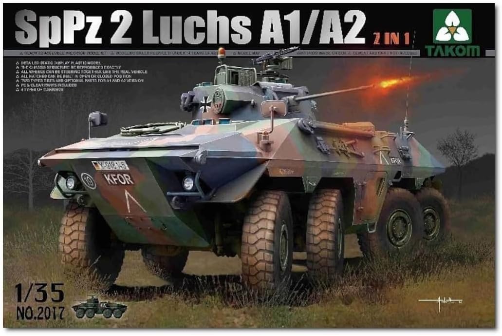 TAKOM TAK2017 - 1/35 SP Panzer 2 Luchs A1/A2