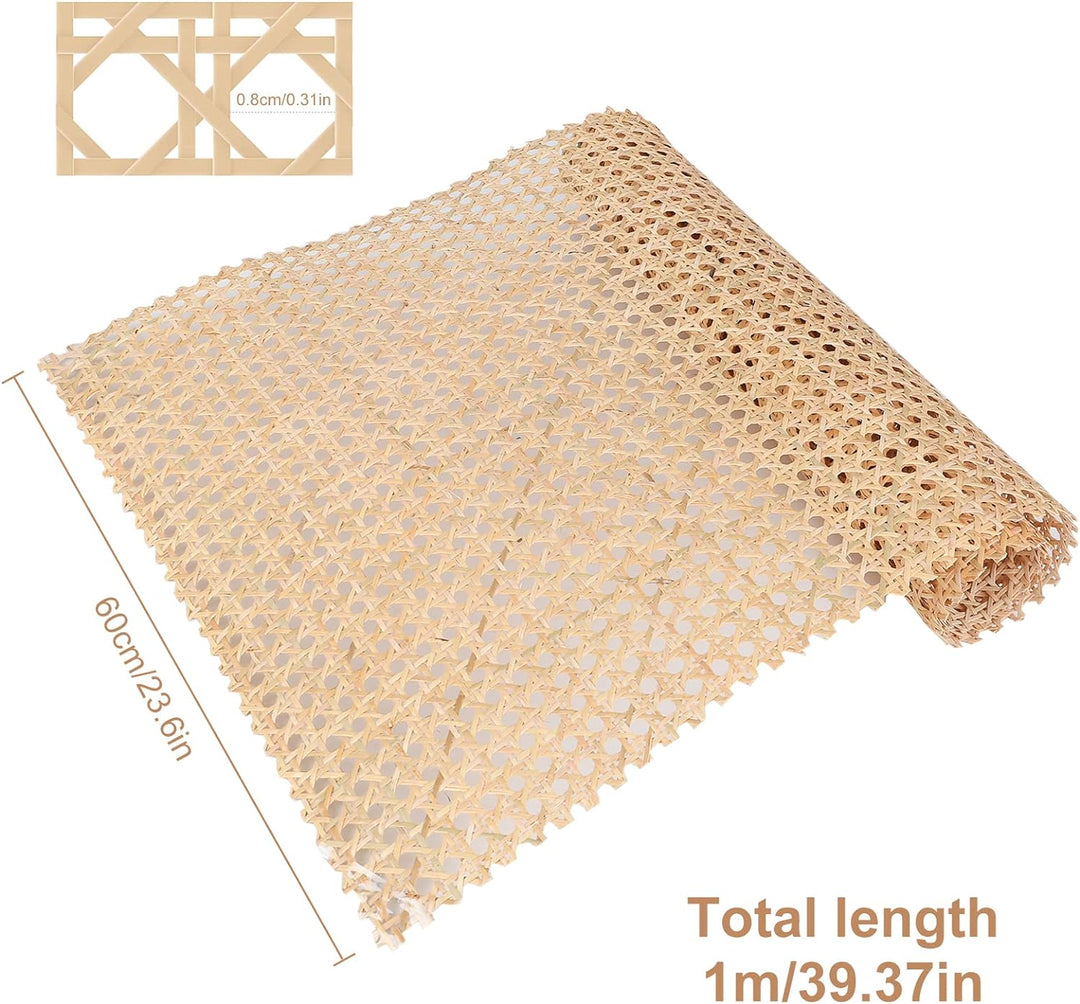 AYYDS Wiener Geflecht, Rattan 0107 Gurtband Natürlich Rattan Geflecht, Handgemachtes Rattan Kunsthan