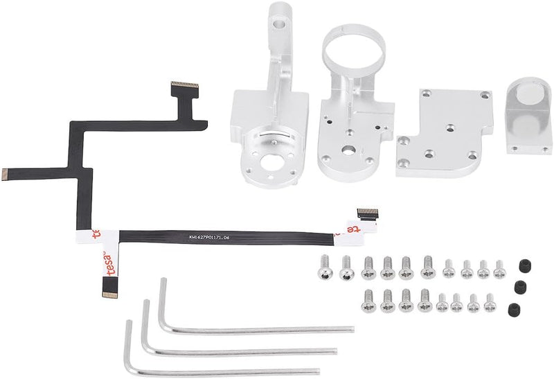 Dilwe Gimbal Reperaturset, Ersatzteile Yaw + Roll Arm + Flachbandkabel Kit + Schraube Gimbal Reparat