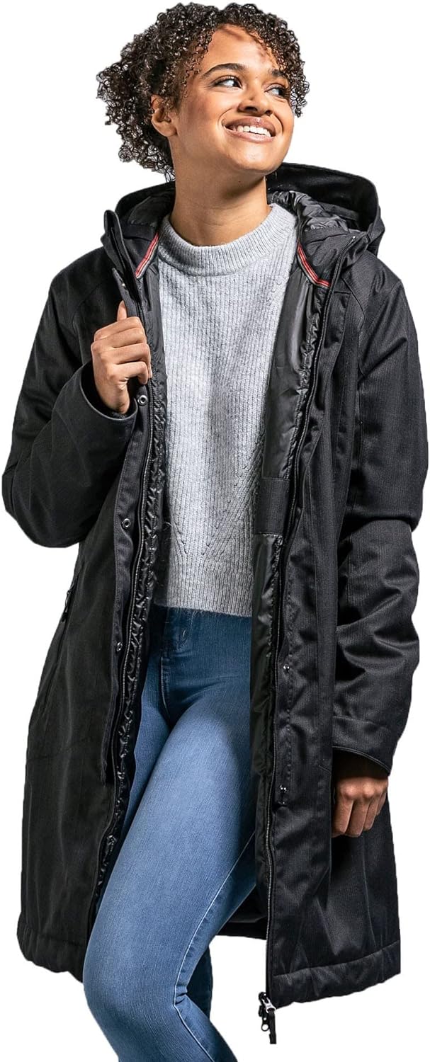 Tatonka FLOY W's Coat Women 34 Schwarz, 34 Schwarz