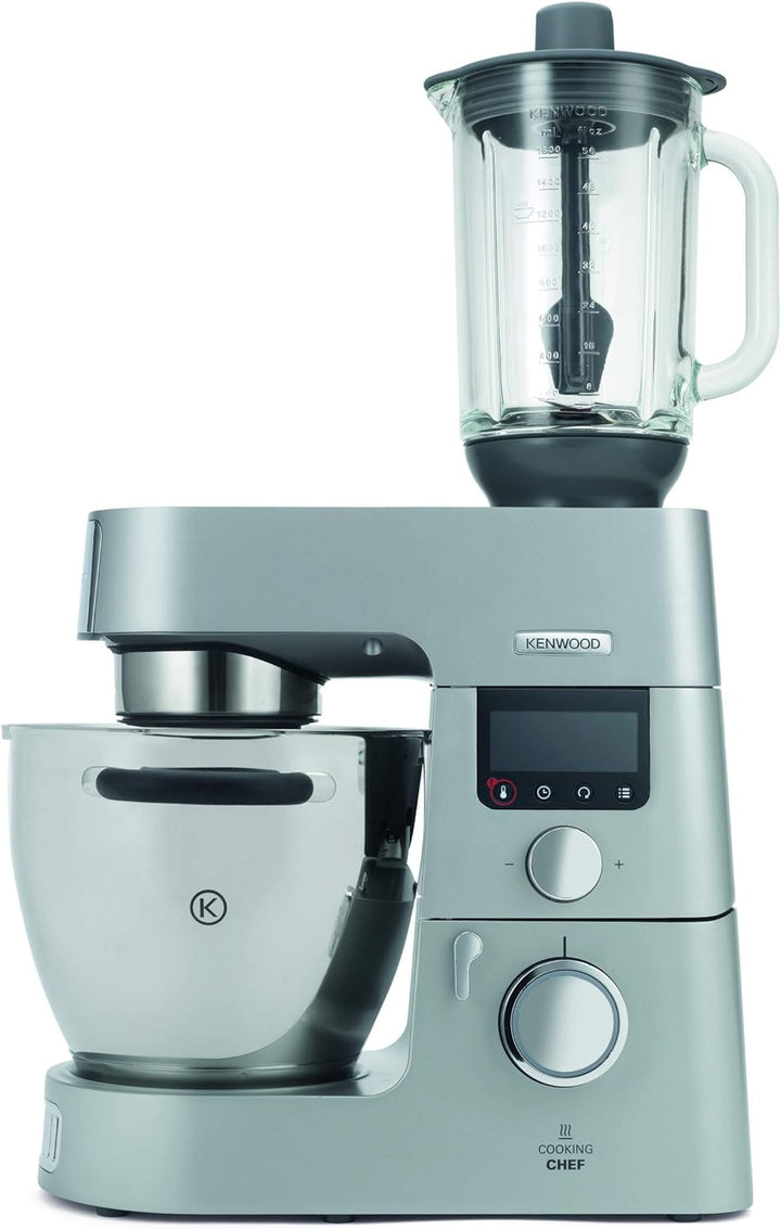 Kenwood KAH358GL Glas-Mixaufsatz (crushen, mixen, heisse Suppen, Küchenmaschinen-Zubehör, Geeignet f