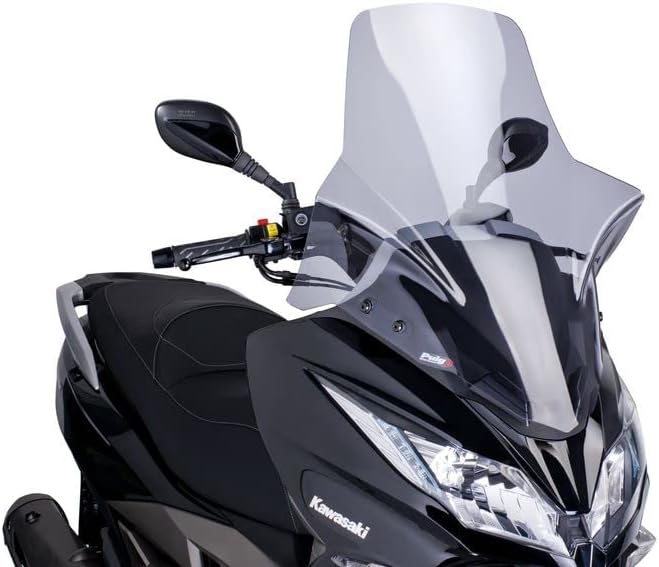 Puig 7020H Windschutzscheibe Cockpitverkleidung Touring für Maxiscooter Kawasaki J300 2014-2015, Get