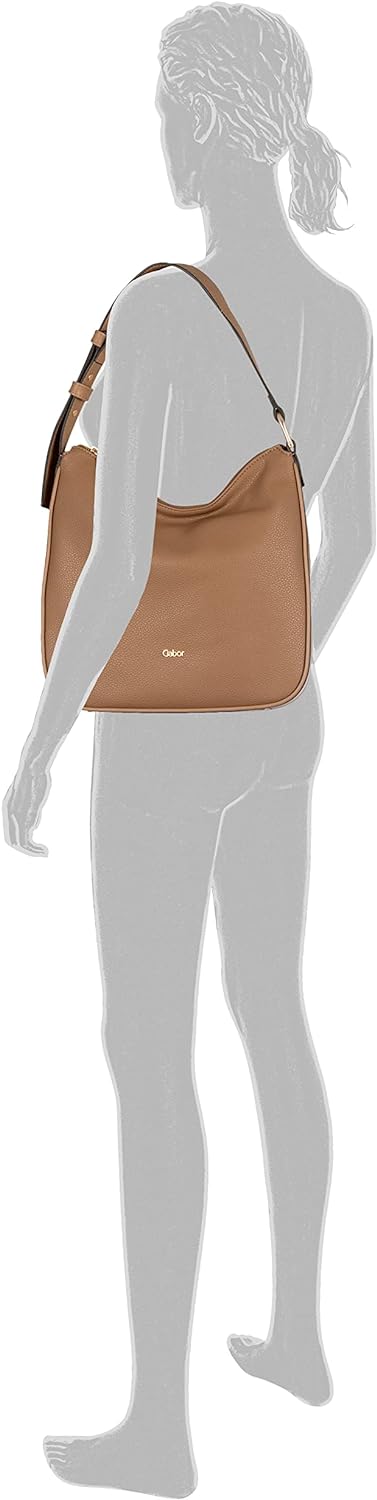 Gabor bags Valerie Damen Hobo Bag Schultertasche Camel, Camel