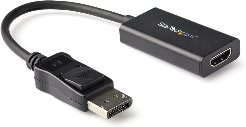 StarTech.com DisplayPort auf HDMI Adapter mit HDR - 4K 60Hz - Schwarz - DP auf HDMI Konverter