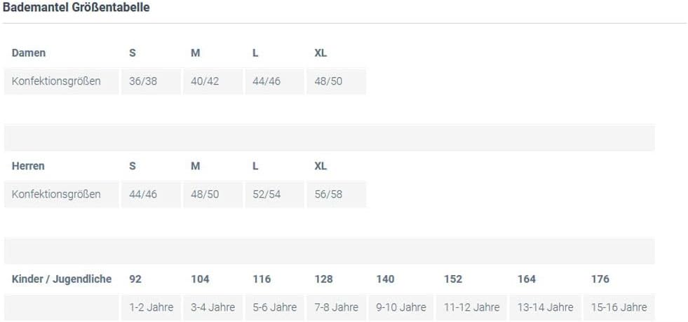 Egeria Maurice navy Bademantel für Kinder 140 100% Baumwolle Zero Twist Navy 140, Navy 140