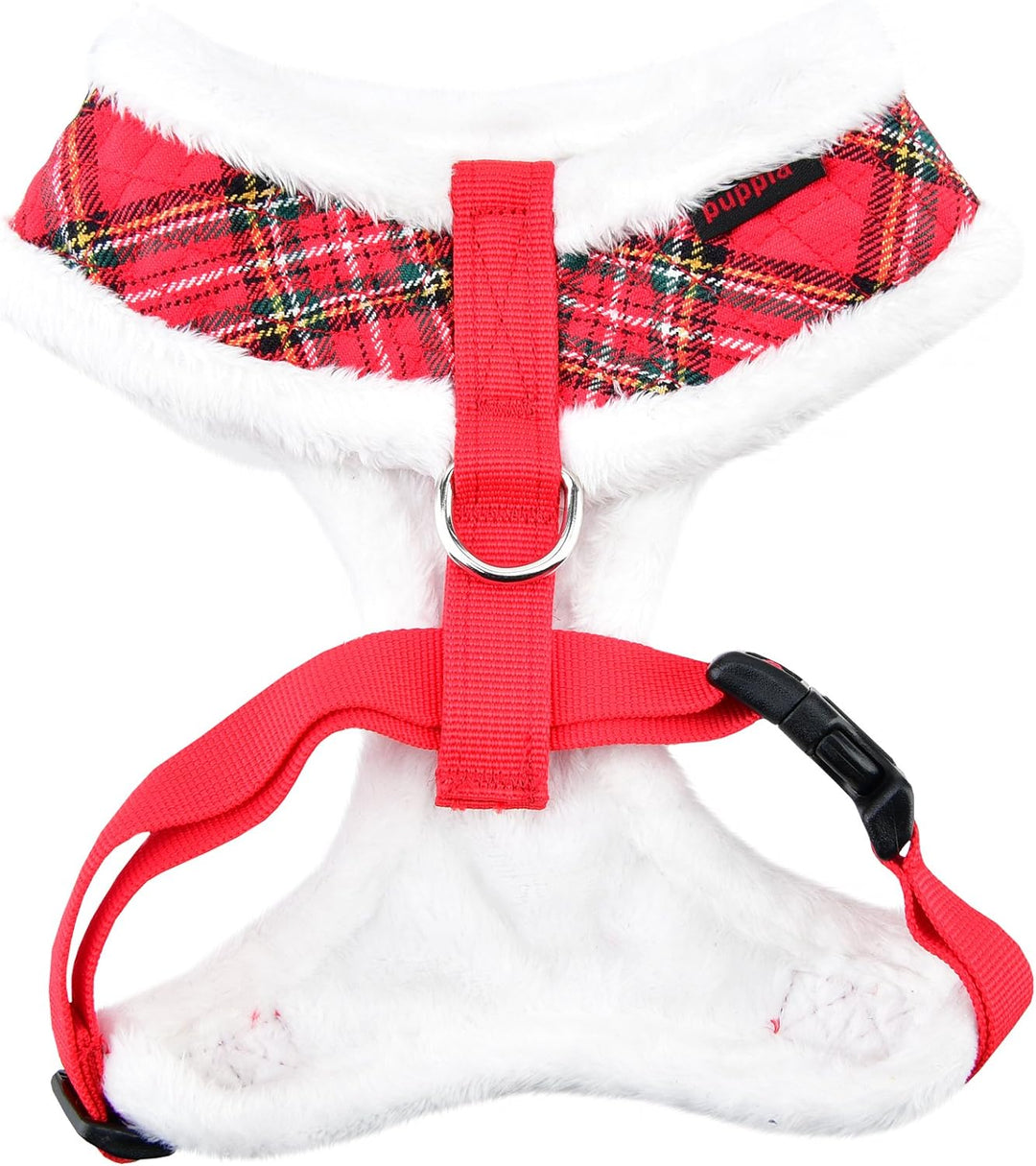 Puppia PAQD-AC1470 BLITZEN HARNESS A, M, karriert rot Rot Kariert M, Rot Kariert M