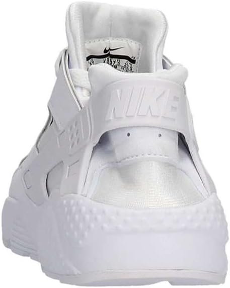 Nike Kinder und Jugendliche Huarache Run Gs Sneakers 35.5 EU White White Pure Platinum, 35.5 EU Whit