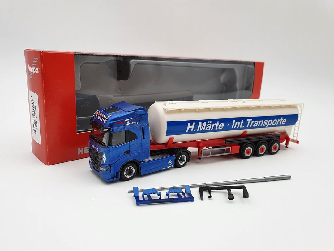 herpa Iveco S-Way Silo-Sattelzug Märte 1:87 314862 /HN1711