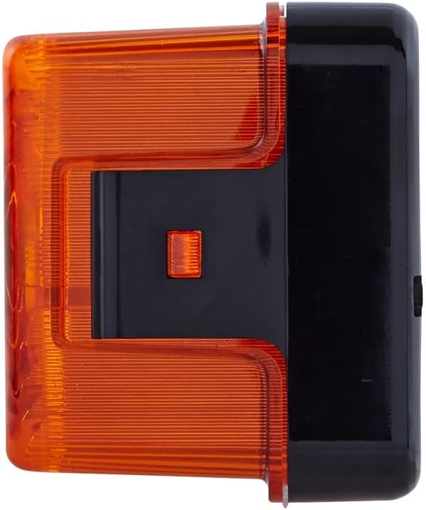 HELLA - Heckleuchte - Glühlampe - 12/24V - Anbau/geschraubt - Lichtscheibenfarbe: rot/gelb - Stecker