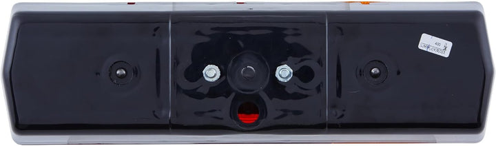 HELLA - Heckleuchte - Glühlampe - 12/24V - Anbau/geschraubt - Lichtscheibenfarbe: rot/gelb - Stecker