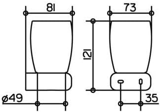 Keuco Glas ohne Griff Inhaber 03750 3750009000