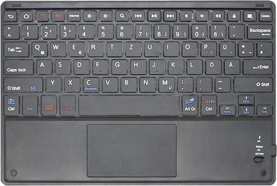 MQ für Huawei MediaPad T5 - Bluetooth Tastatur Tasche mit Multifunktions-Touchpad für Huawei MediaPa