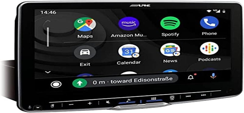 Alpine iLX-F905D | Autoradio mit 9-Zoll Touchscreen, DAB+, 1-DIN-Einbaugehäuse, Apple CarPlay Wirele
