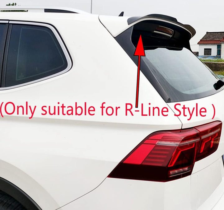 GCcv Auto Heckscheibe Spoiler Wing Heckspoiler Für Tiguan R-Line 2017-2022 Kofferraum Spoiler 1Paar