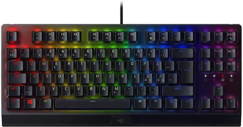 Razer BlackWidow V3 Tenkeyless (Green Switch) - QWERTY Layout Single, Single