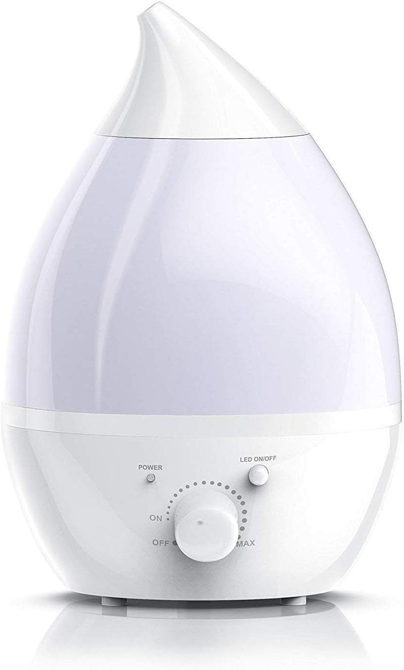 Pritech 1.3L Humidificateur à ultrasons ioniseur / Diffuseur d&