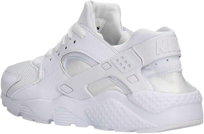 Nike Kinder und Jugendliche Huarache Run Gs Sneakers 35.5 EU White White Pure Platinum, 35.5 EU Whit