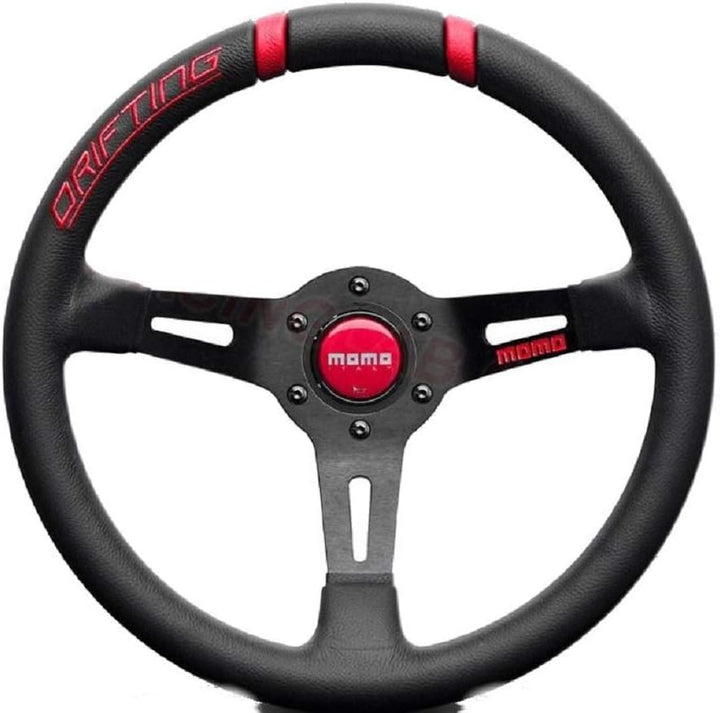 Momo VDRIFT33NROS Lenkrad Driften Black-Red 33 1P