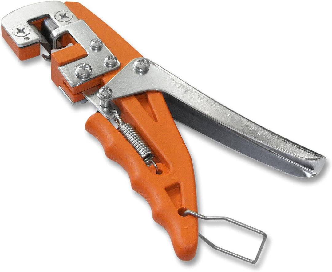 AUSONIA - 31900 MANUELLE VEREDELUNGSZANGE MIT OMEGA- UND V-SCHNITT MIT KLINGEN AUS GEHÄRTETEM STAHL