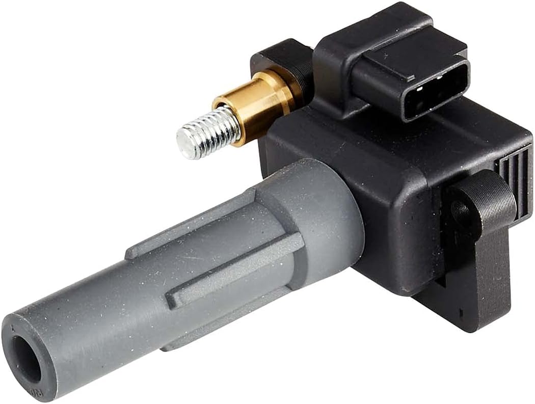 HELLA 5DA 230 036-561 Zündspule - 3-polig - Kerzenschachtzündspule - geschraubt