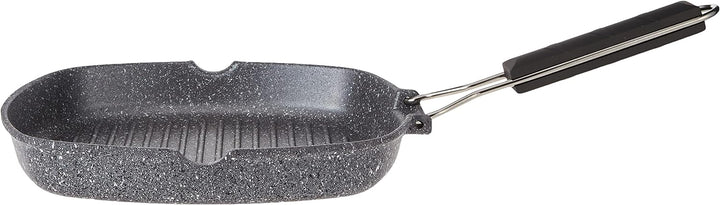 Tognana WI758BBAMNF Grill mit Klappgriff Mythos, Aluminium, Grau, 0